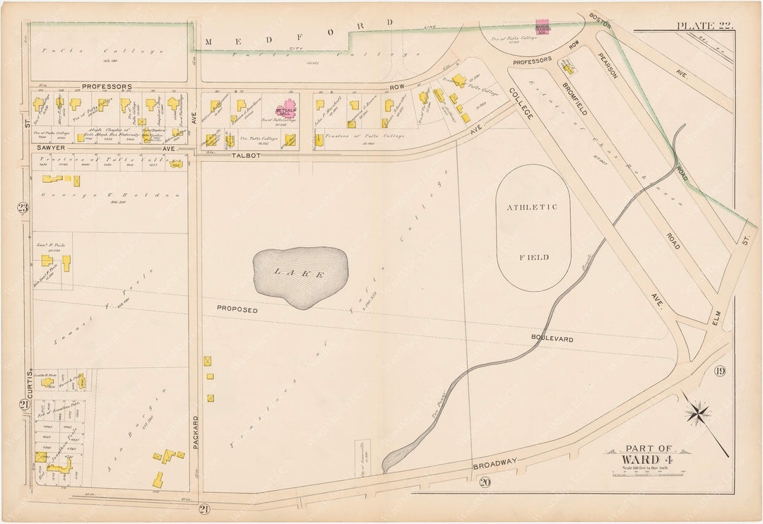 Somerville, Massachusetts 1895 Plate 022