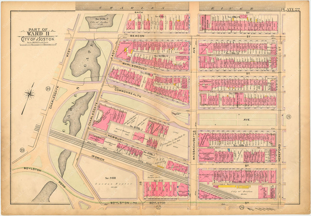 Boston, Massachusetts 1902 Plate 022