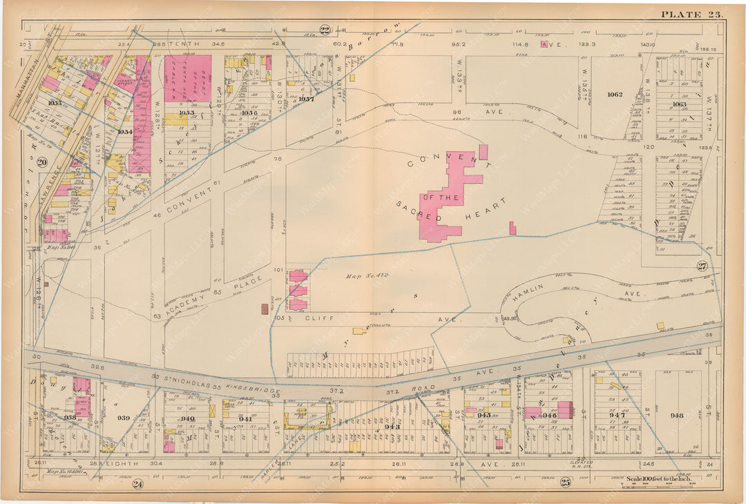 Manhattan, New York 1884 Vol 2: Plate 023