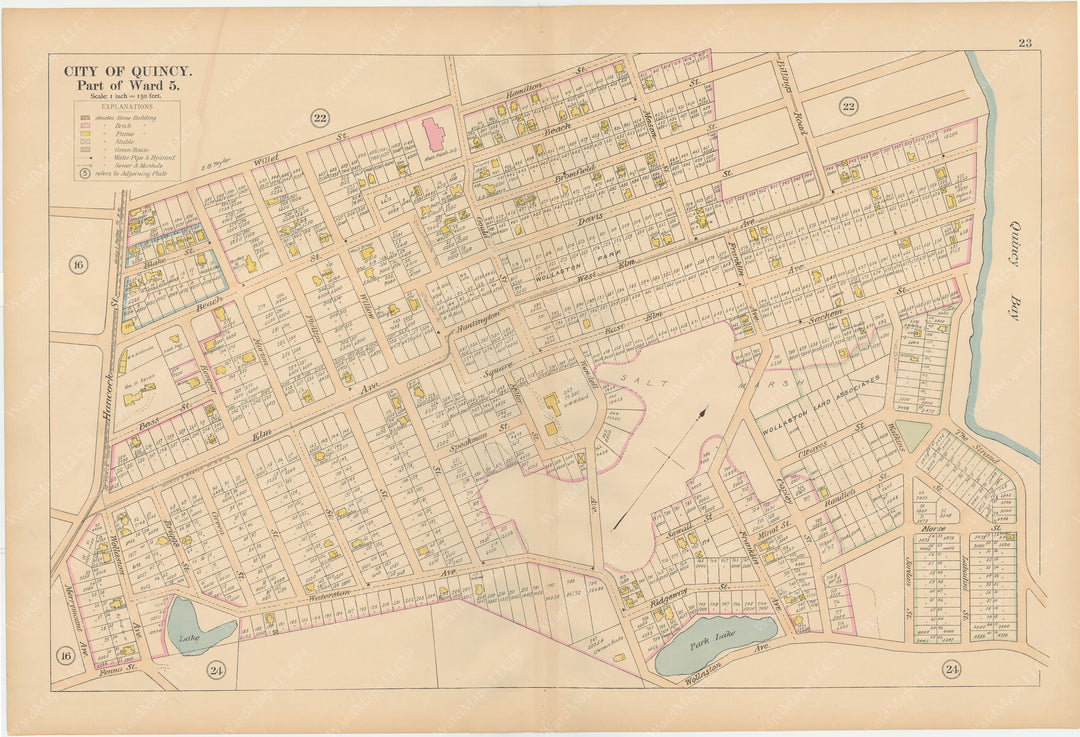 Quincy, Massachusetts 1897 Plate 023