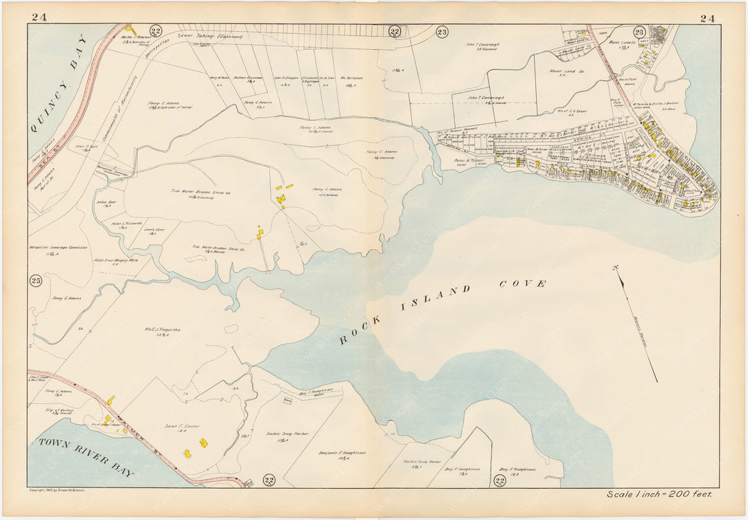 Quincy, Massachusetts 1907 Plate 024