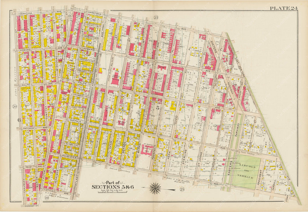 Brooklyn, New York 1908 Vol. 1: Plate 024