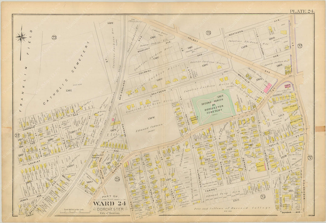 Dorchester, Massachusetts 1894 Plate 024