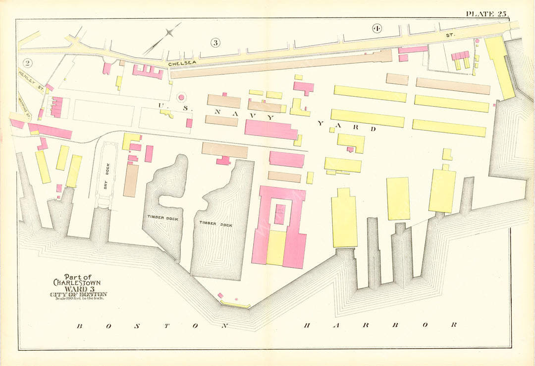 Charlestown, Massachusetts 1892 Plate 025