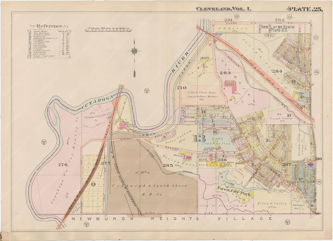 Cleveland, Ohio, Vol. 1, 1912 Plate 025