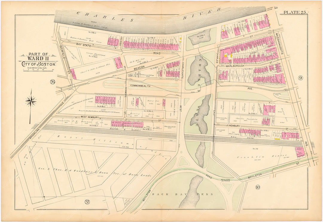 Boston, Massachusetts 1895 Plate 025