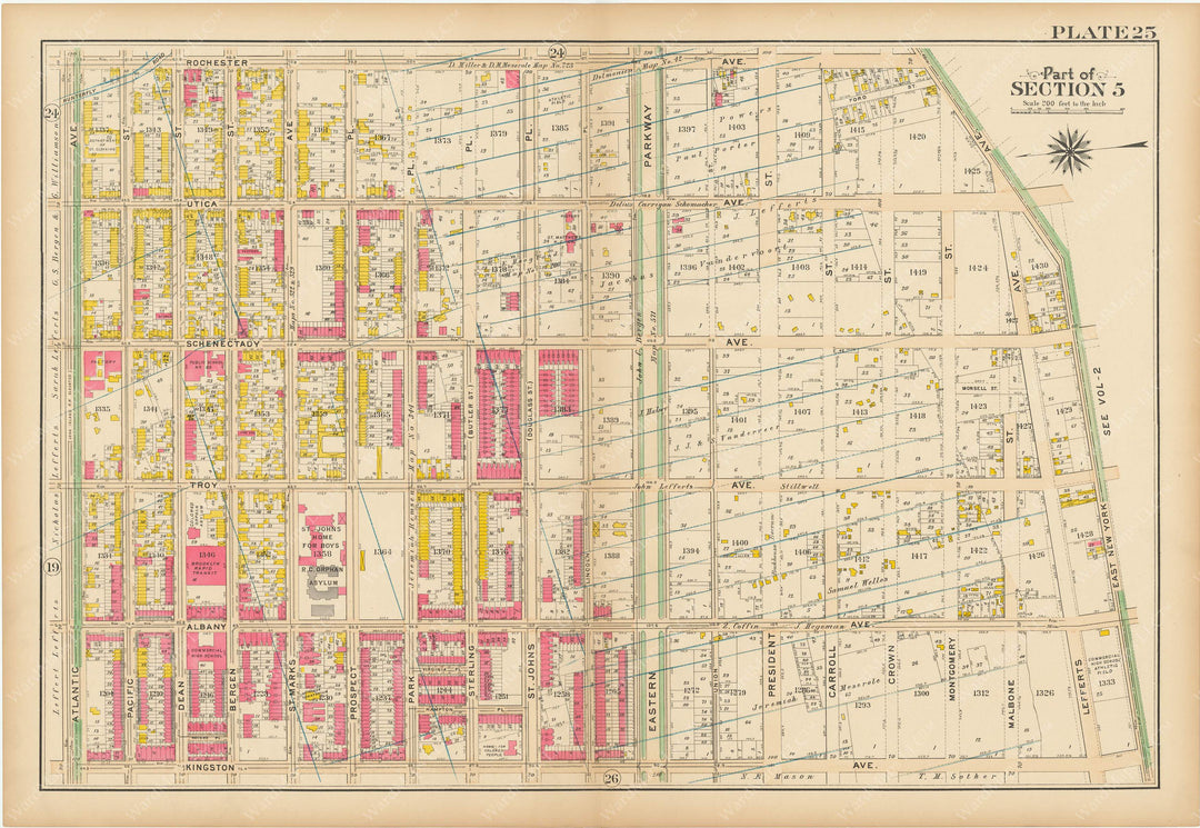 Brooklyn, New York 1908 Vol. 1: Plate 025