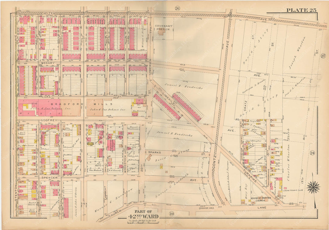 Philadelphia, Pennsylvania 1913 Plate 025