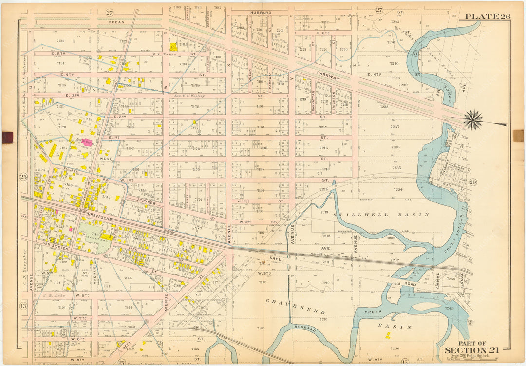 Brooklyn, New York Vol. 2 1907: Plate 026