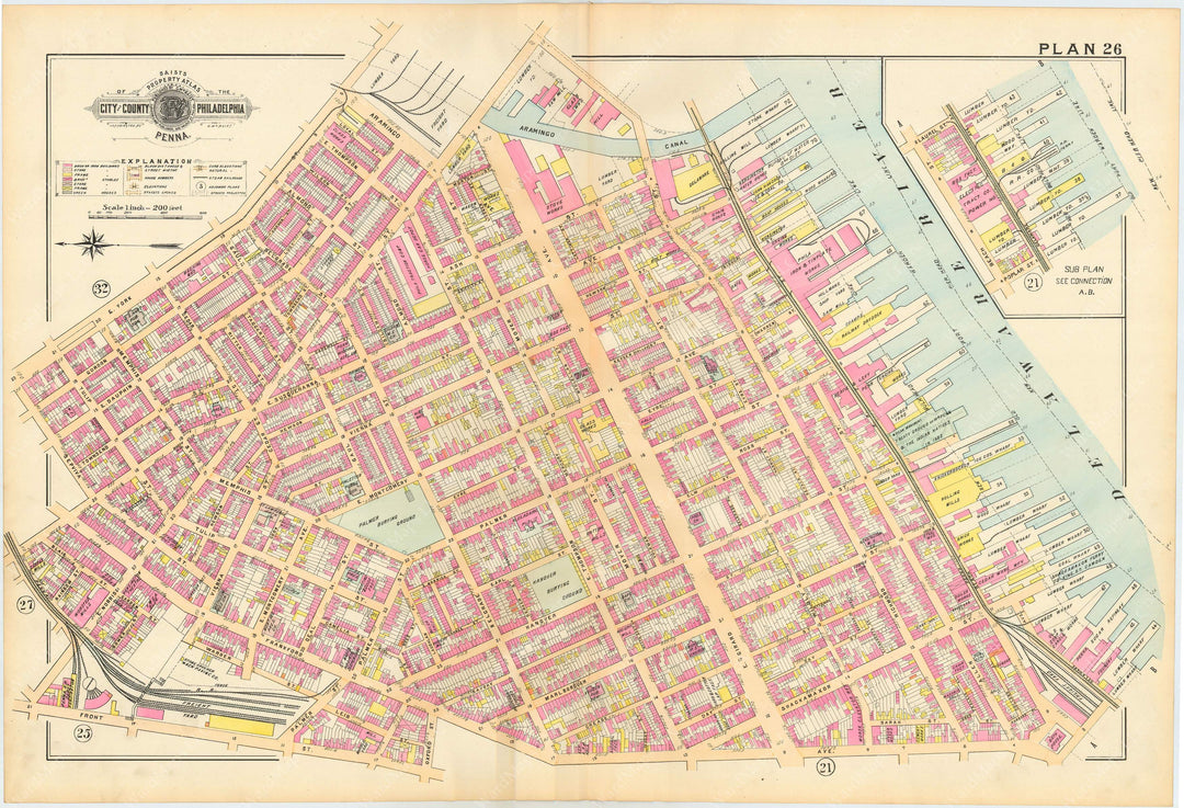 Philadelphia, Pennsylvania 1895 Plate 026