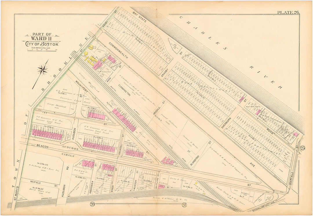 Boston, Massachusetts 1895 Plate 026