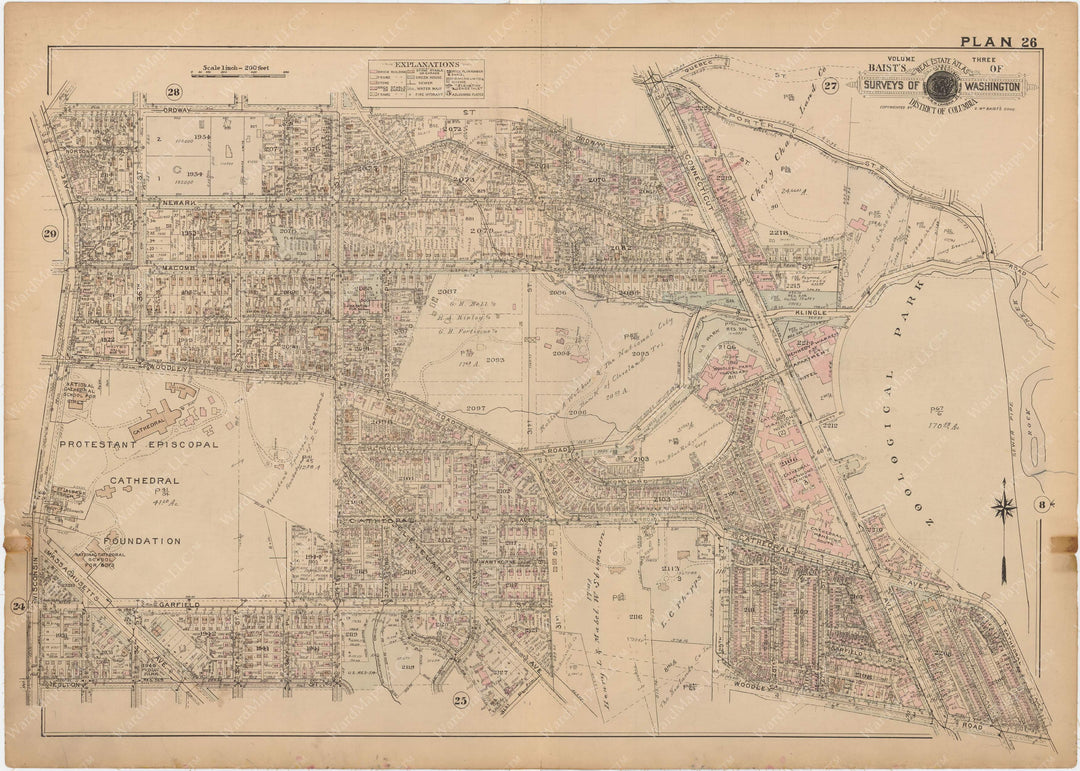 Washington, D.C. 1937 Vol. 3, Outer NW, Plate 026