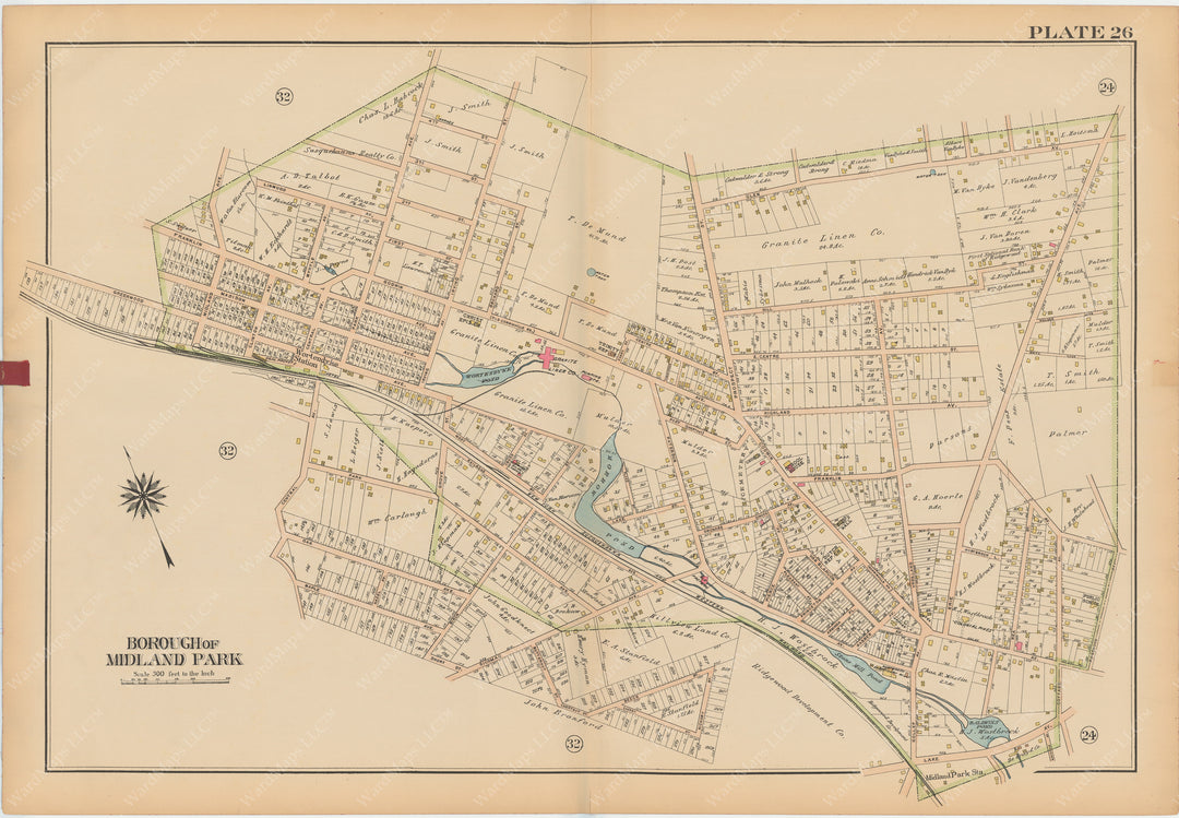 Bergen County, New Jersey, Vol. 2, 1913 Plate 026: Midland Park