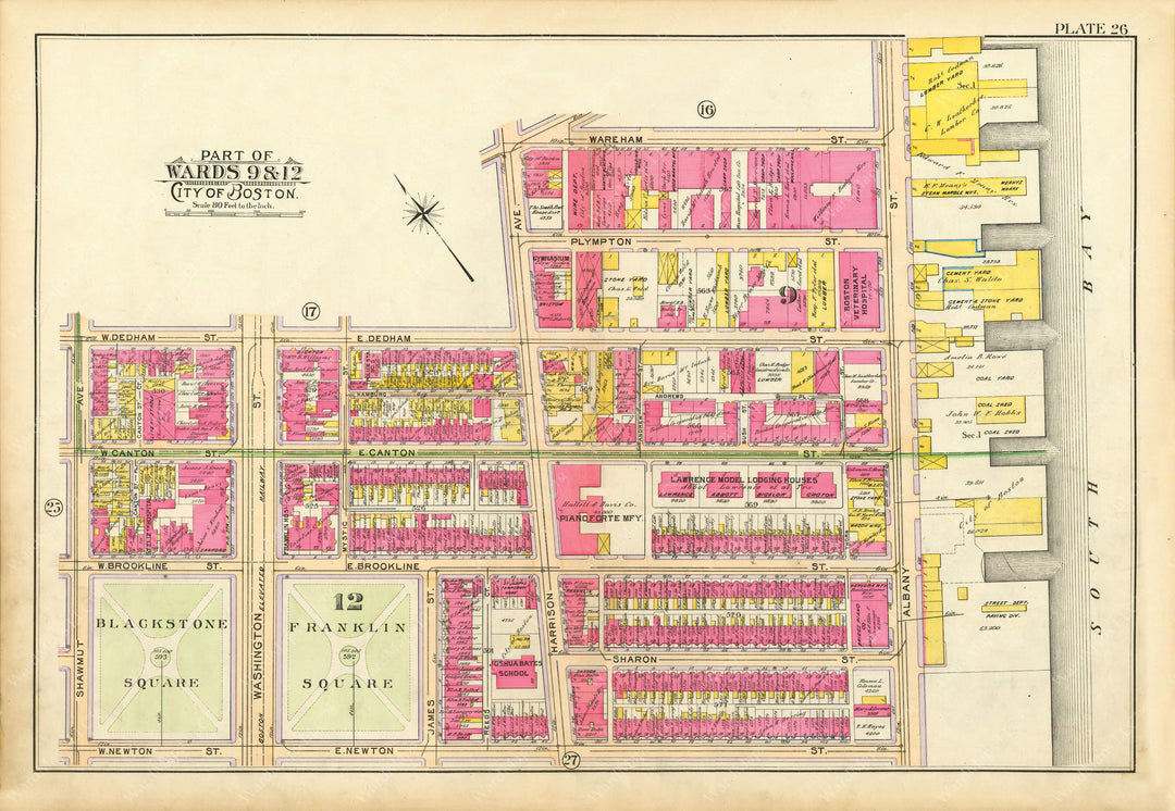 Boston, Massachusetts 1902 Plate 026