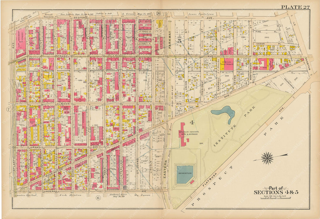 Brooklyn, New York 1908 Vol. 1: Plate 027