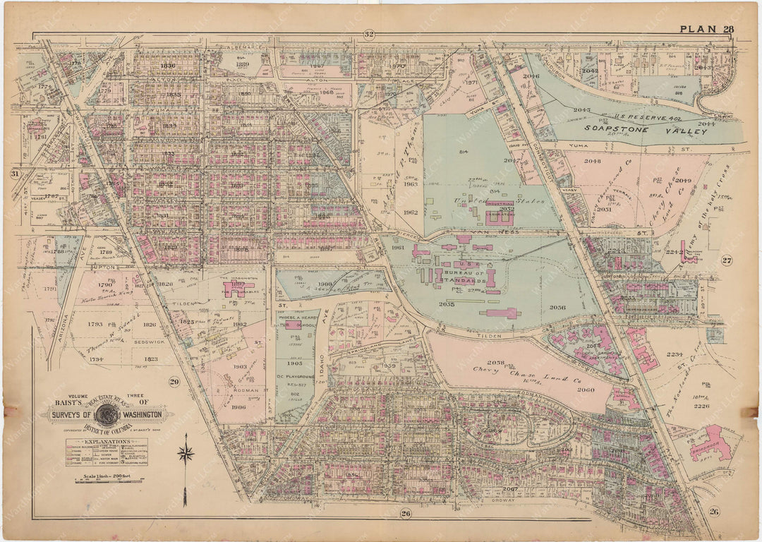 Washington, D.C. 1937 Vol. 3, Outer NW, Plate 028