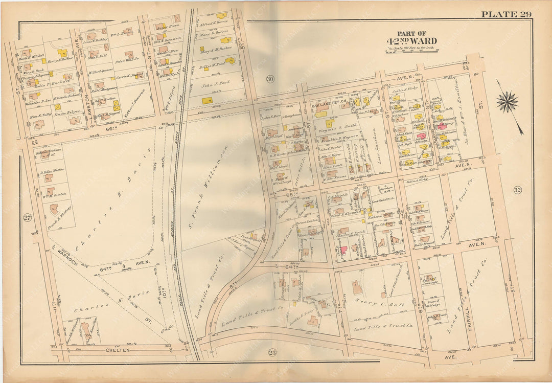 Philadelphia, Pennsylvania 1913 Plate 029