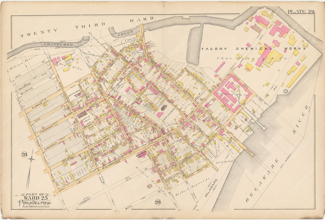 Philadelphia, Pennsylvania 1891 Plate 029