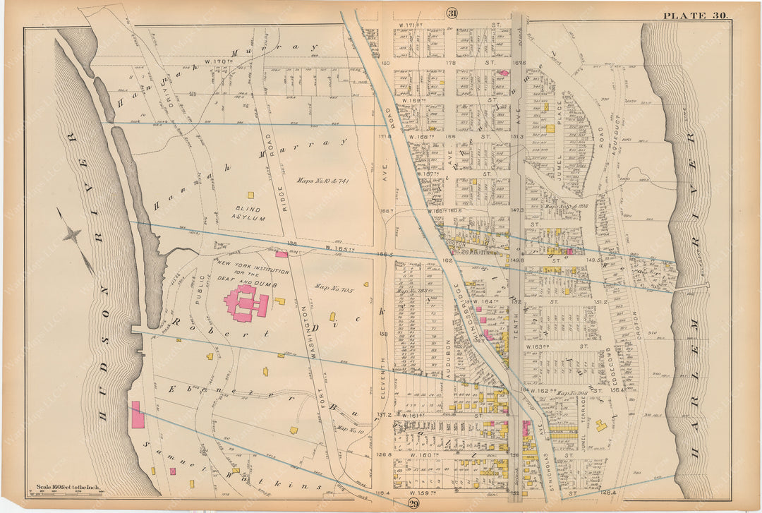 Manhattan, New York 1884 Vol 2: Plate 030