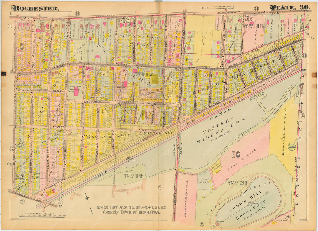 Rochester, New York 1910 Plate 030