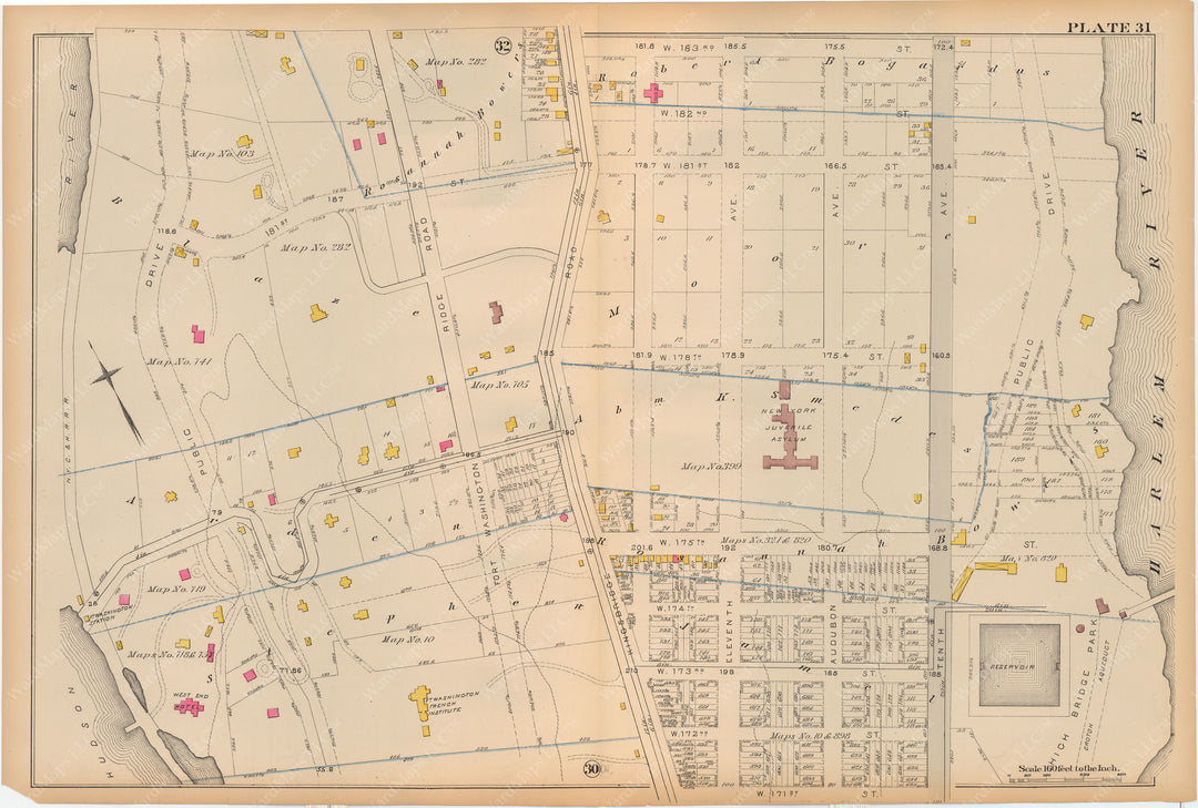 Manhattan, New York 1884 Vol 2: Plate 031