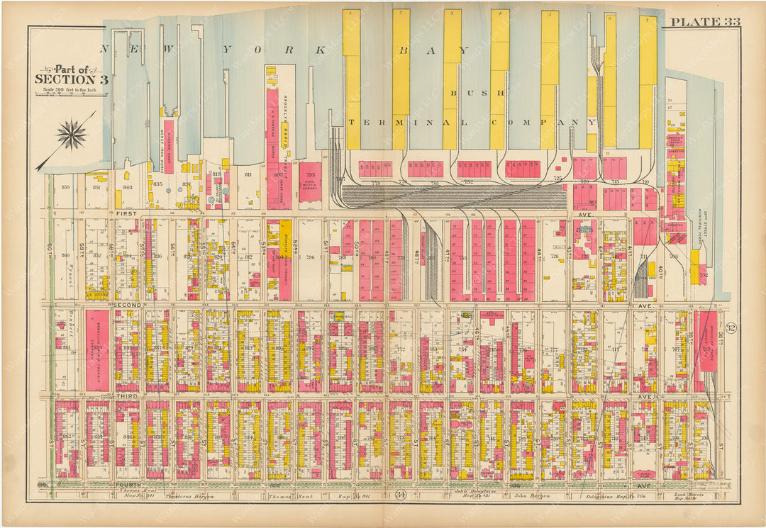 Brooklyn, New York 1908 Vol. 1: Plate 033