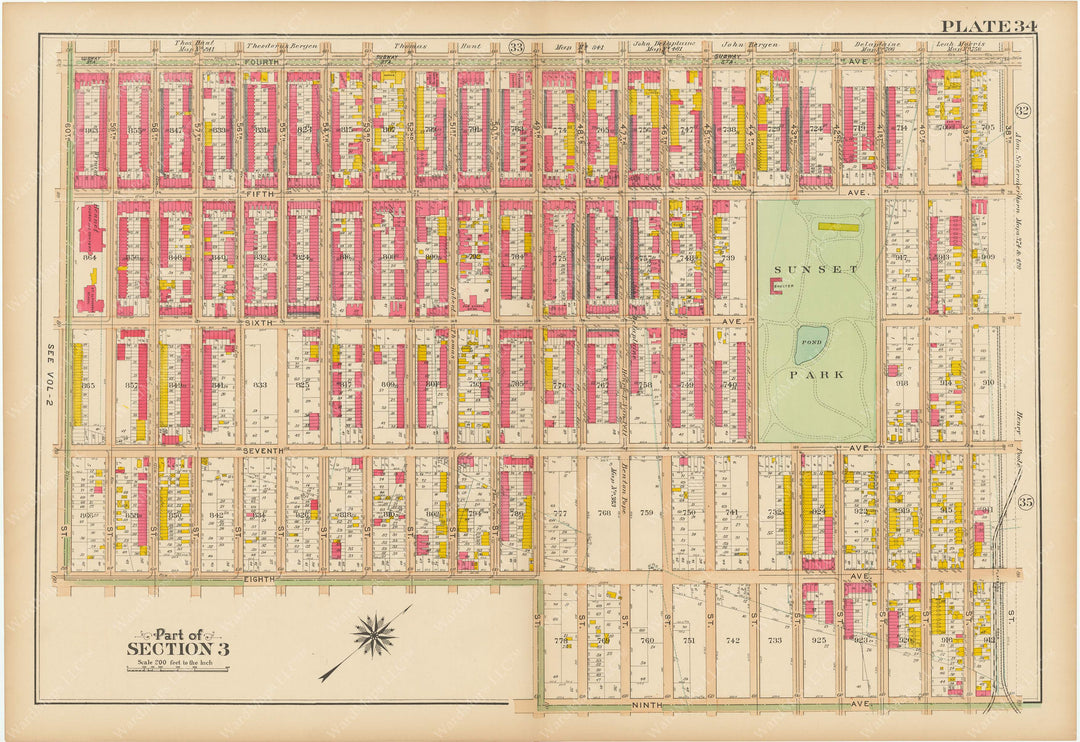 Brooklyn, New York 1908 Vol. 1: Plate 034