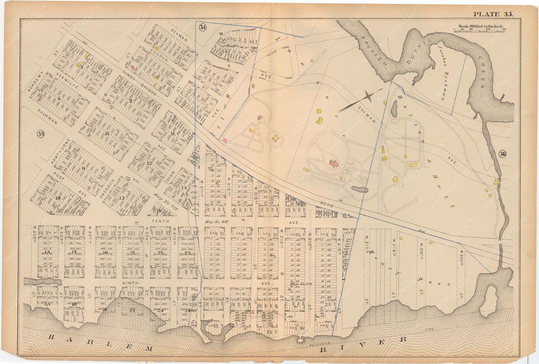 Manhattan, New York 1884 Vol 2: Plate 035