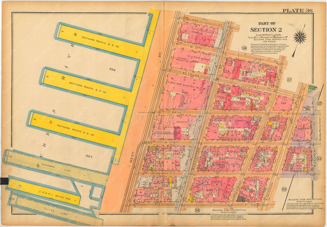 Manhattan, New York 1922 (1935) Vol. 1: Plate 036