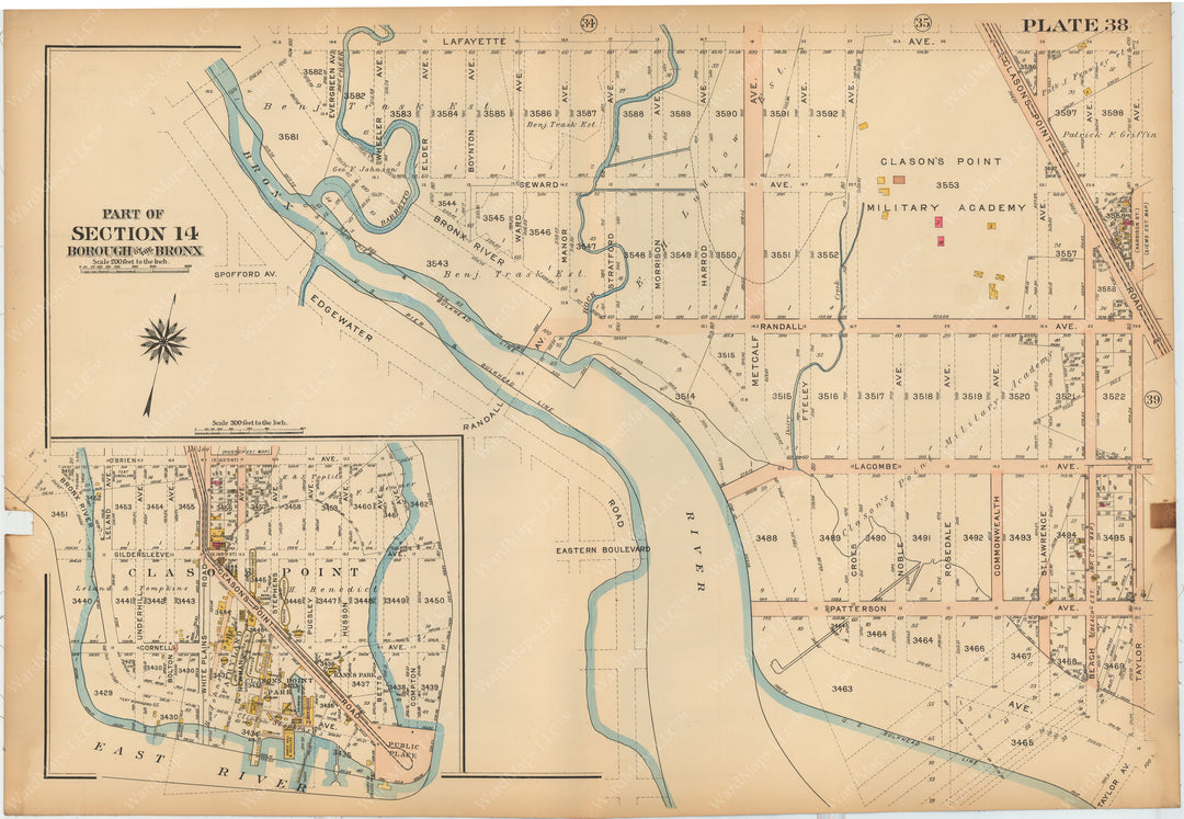 The Bronx, New York 1913 Plate 038