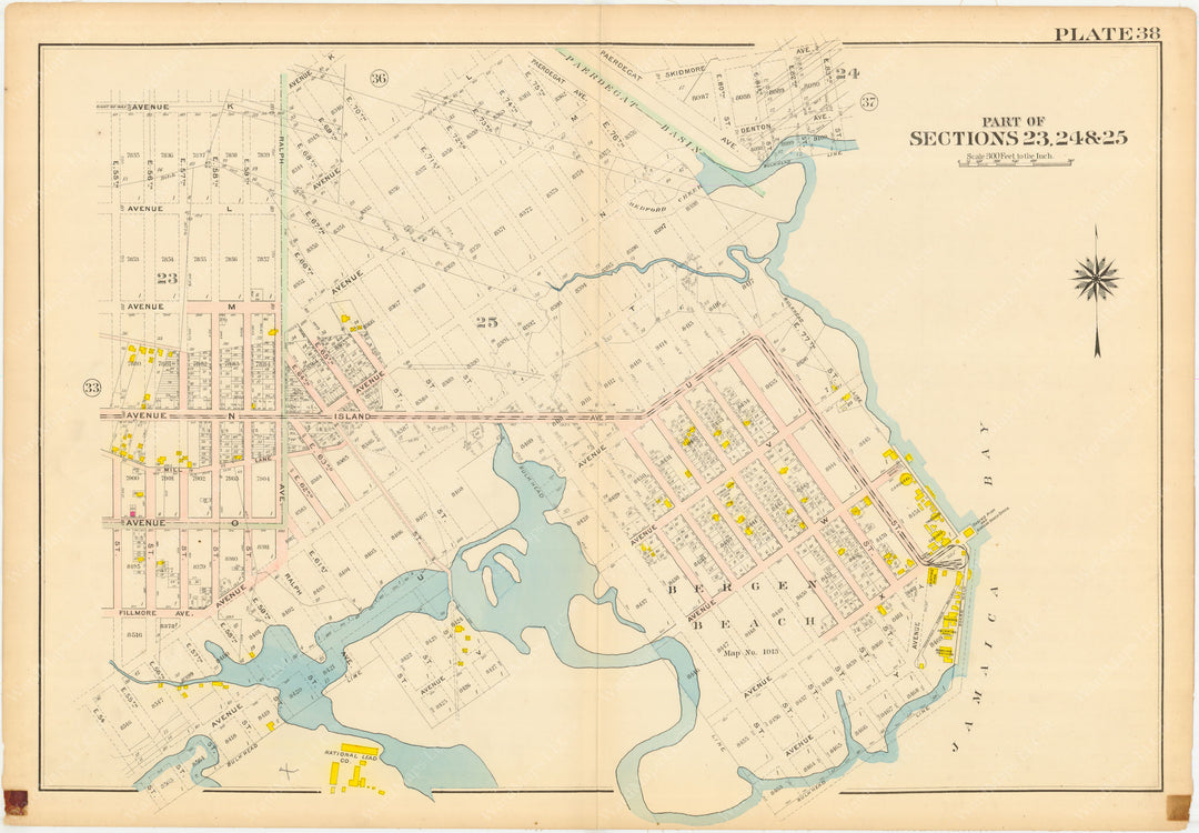 Brooklyn, New York Vol. 2 1907: Plate 038