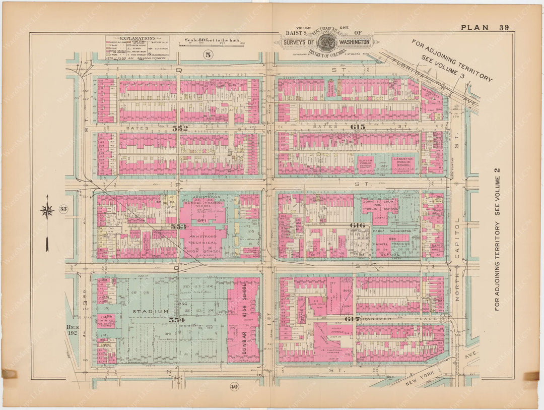 Washington, D.C. 1939 Vol. 1, Inner NW, Plate 039