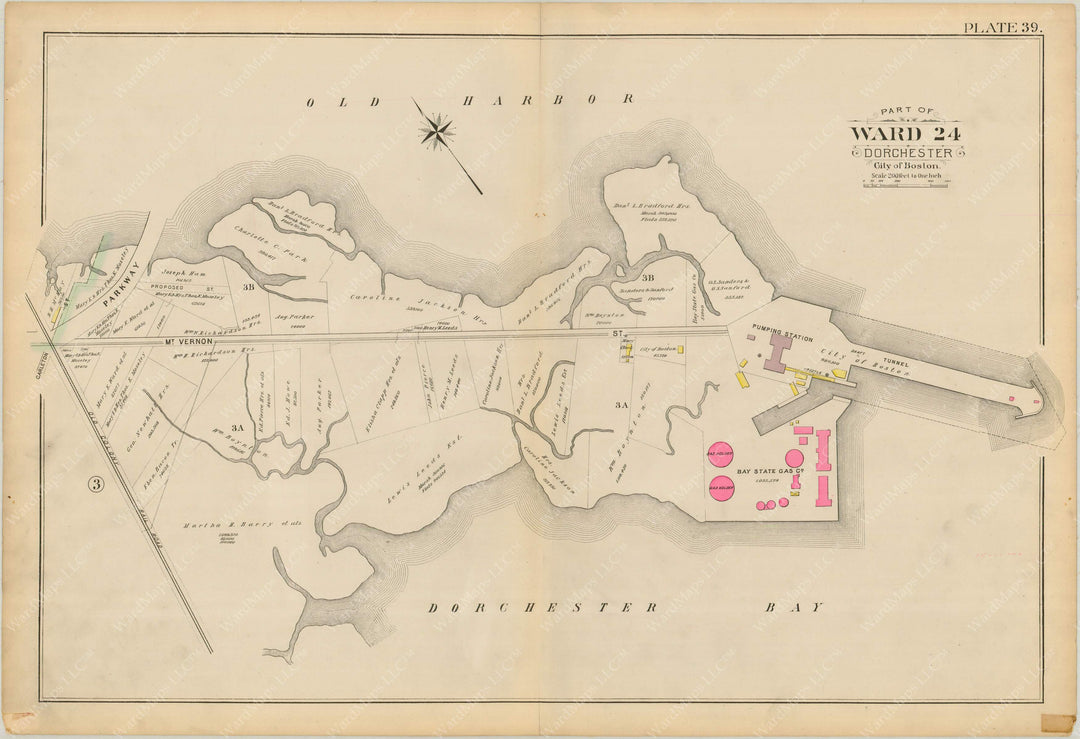 Dorchester, Massachusetts 1894 Plate 039