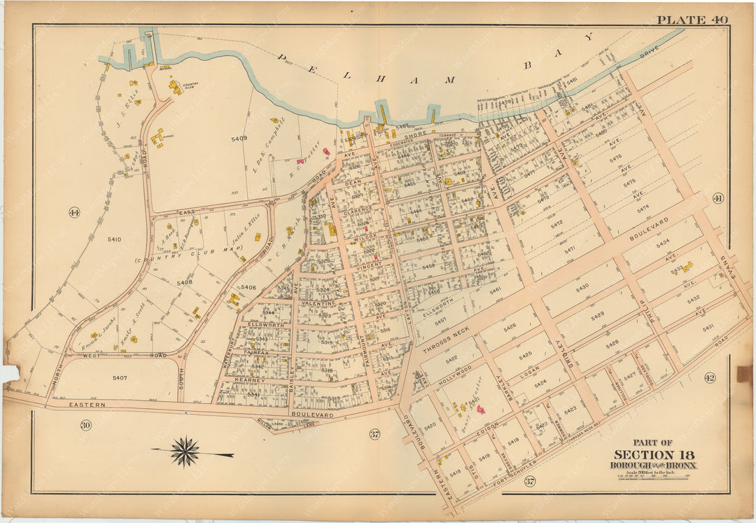 The Bronx, New York 1913 Plate 040