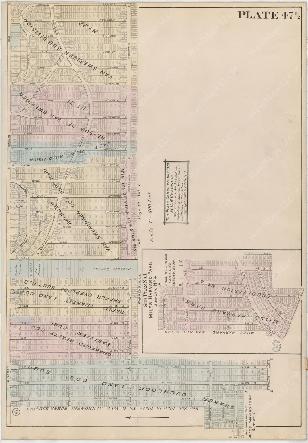 Cleveland, Ohio, Vol. 1, 1912 Plate 047.5