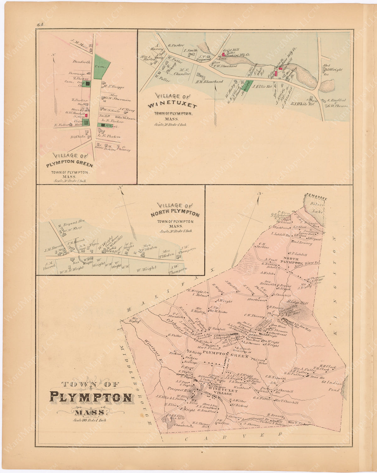 Plympton Pathfields Plympton, Massachusetts – WardMaps LLC