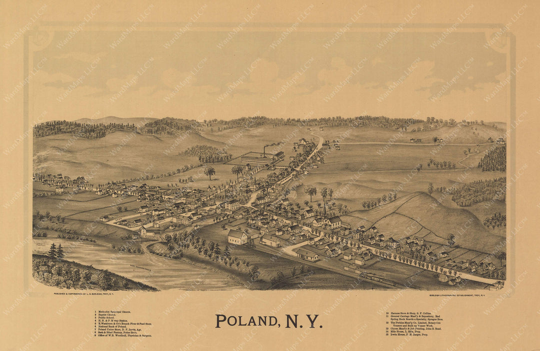Poland, New York circa 1890