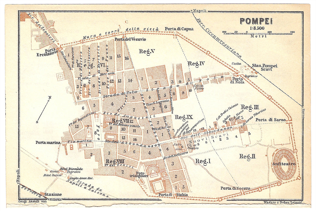 Pompeii, Italy 1930