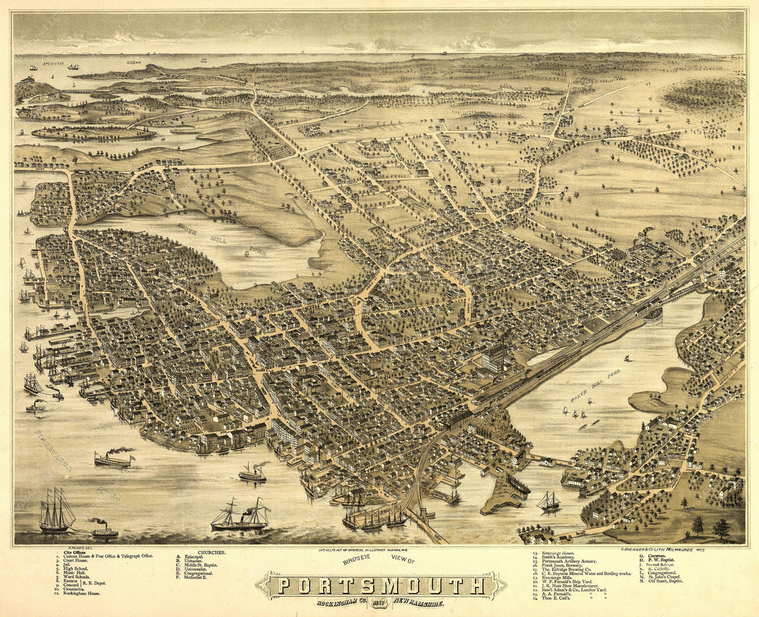 Portsmouth, New Hampshire 1877