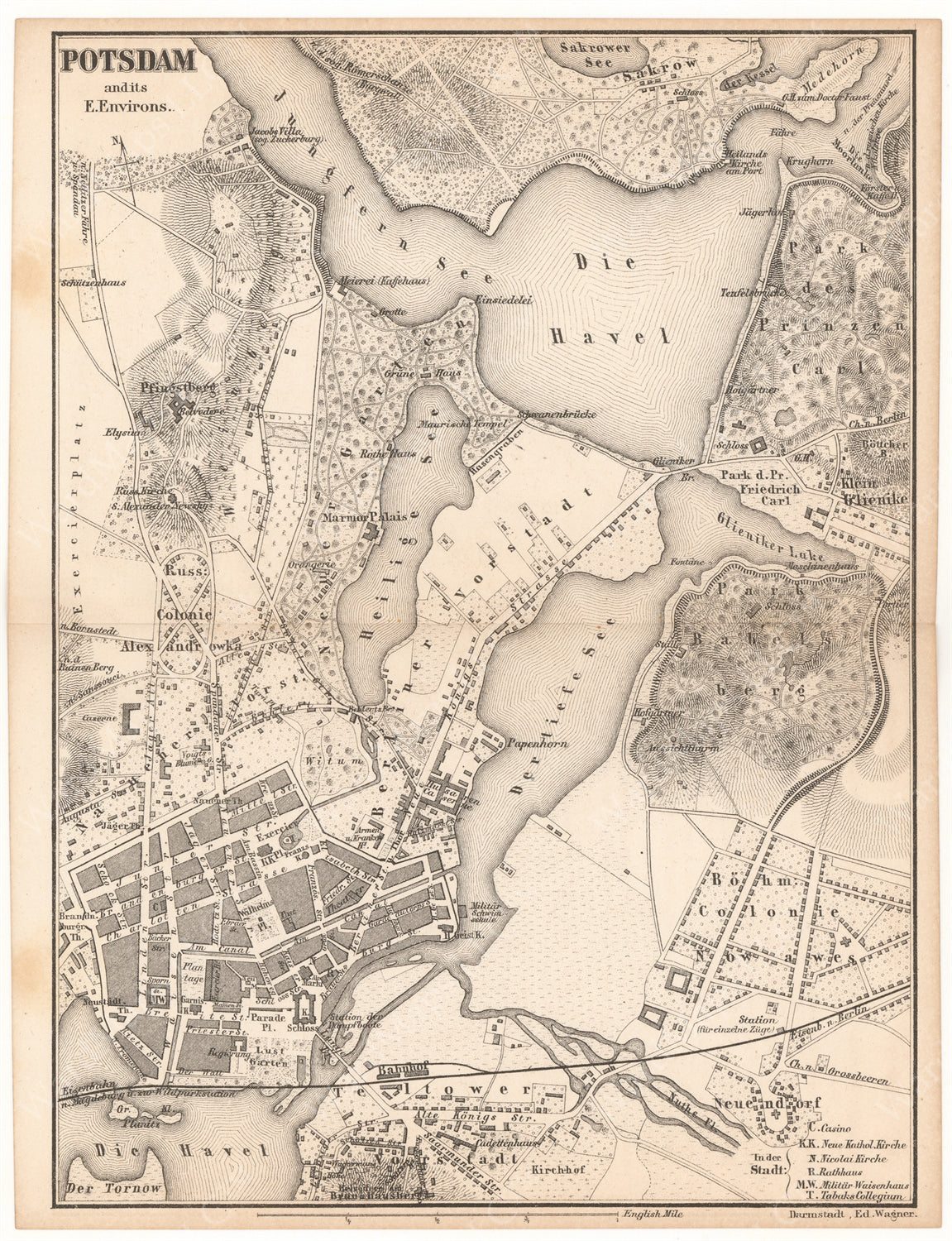 Potsdam, Germany 1868 – WardMaps LLC