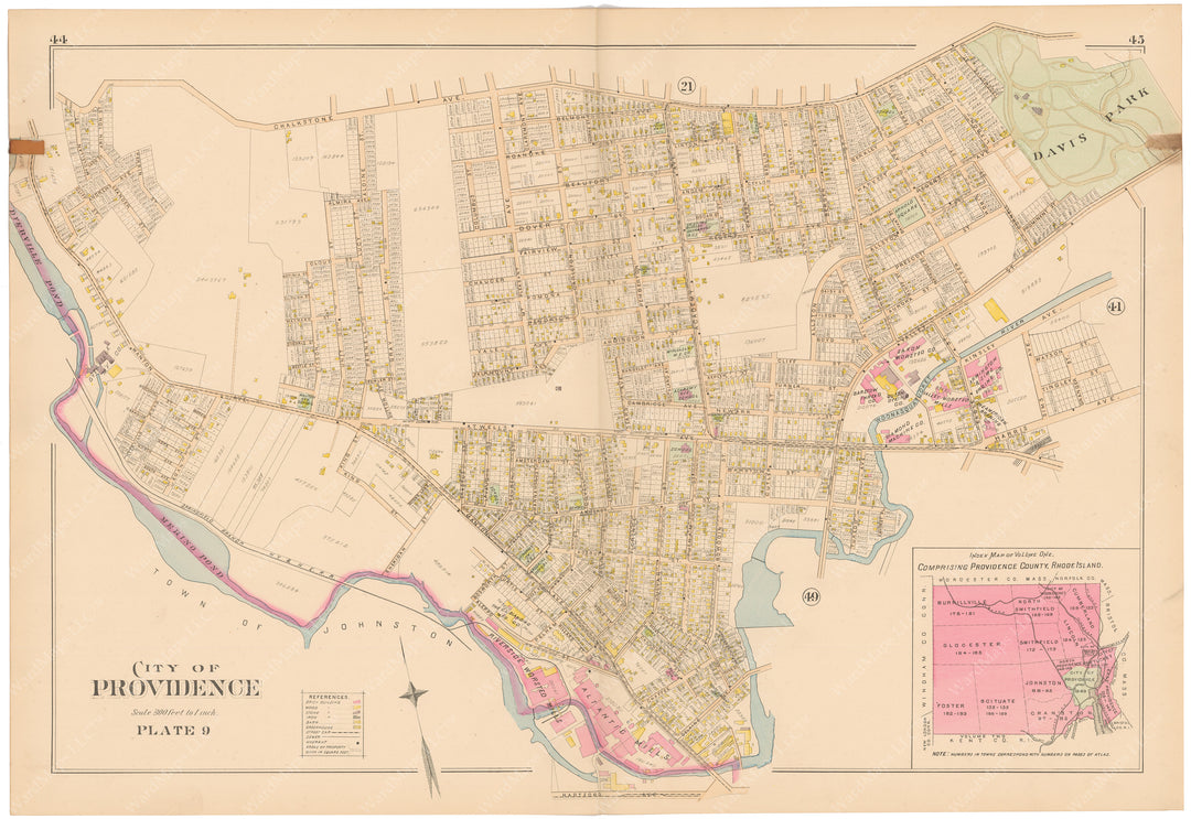 Providence, Rhode Island 1895 Plate 009