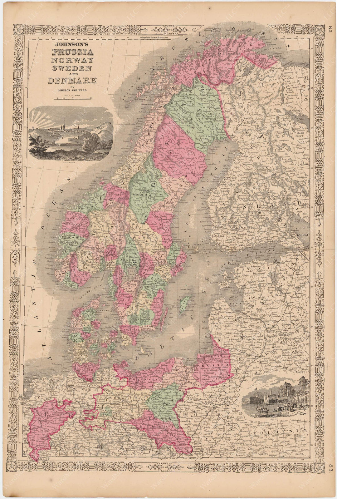 Denmark, Norway, Prussia, and Sweden 1865