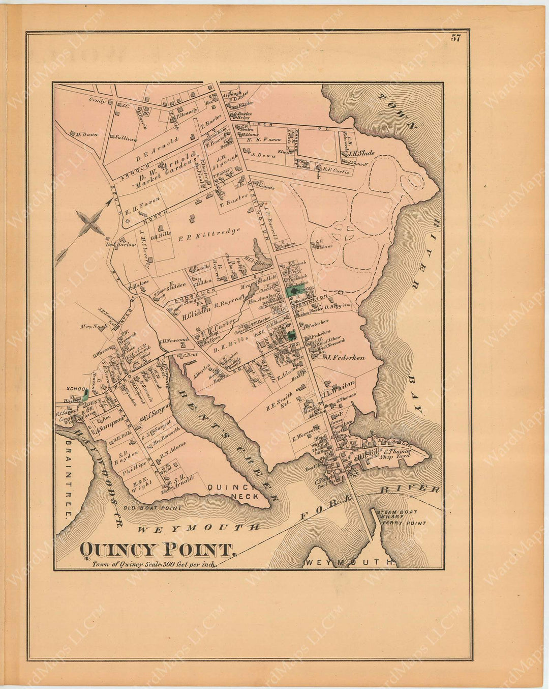 Quincy Point, Massachusetts 1876