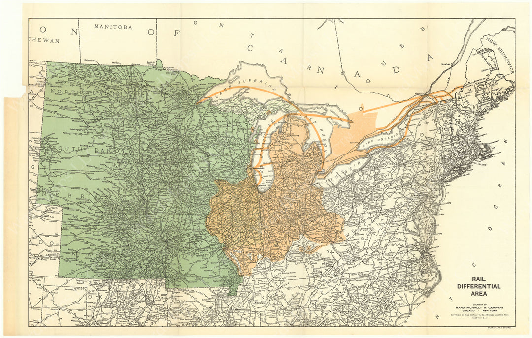 Joint New England Railroad Committee 1923: Rail Differential Area ...