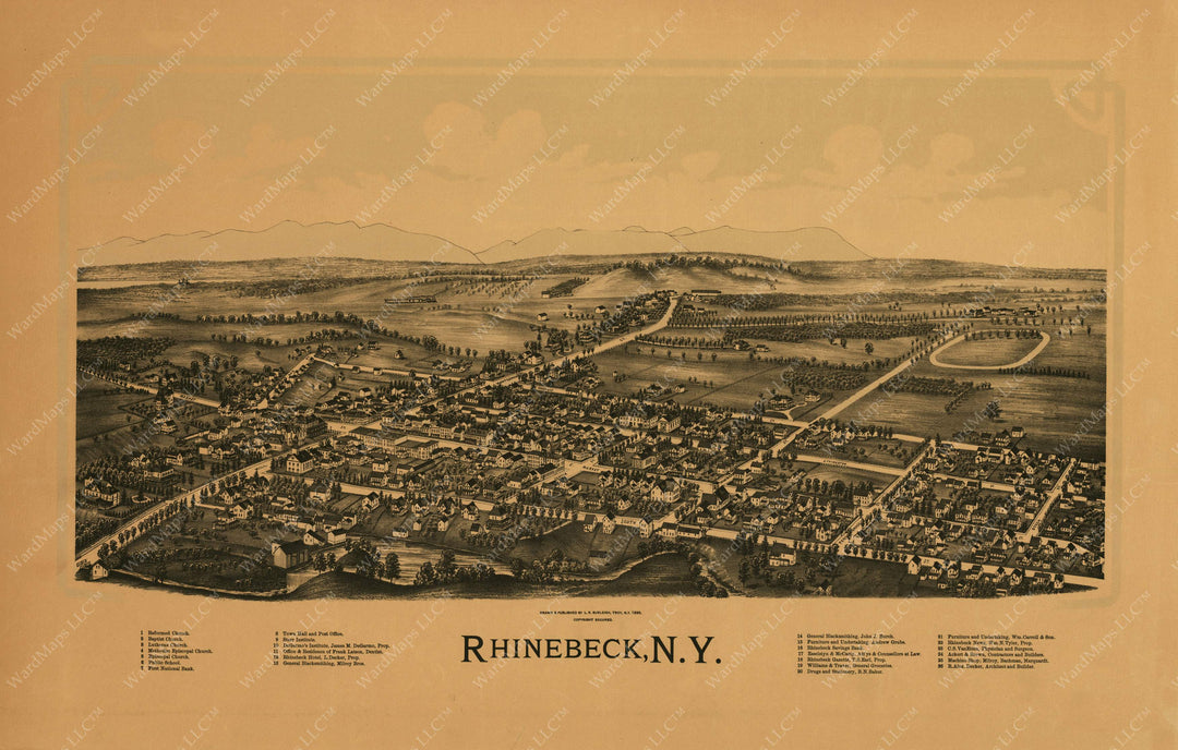 Rhinebeck, New York 1890