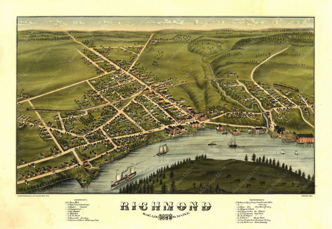 Richmond, Maine 1878