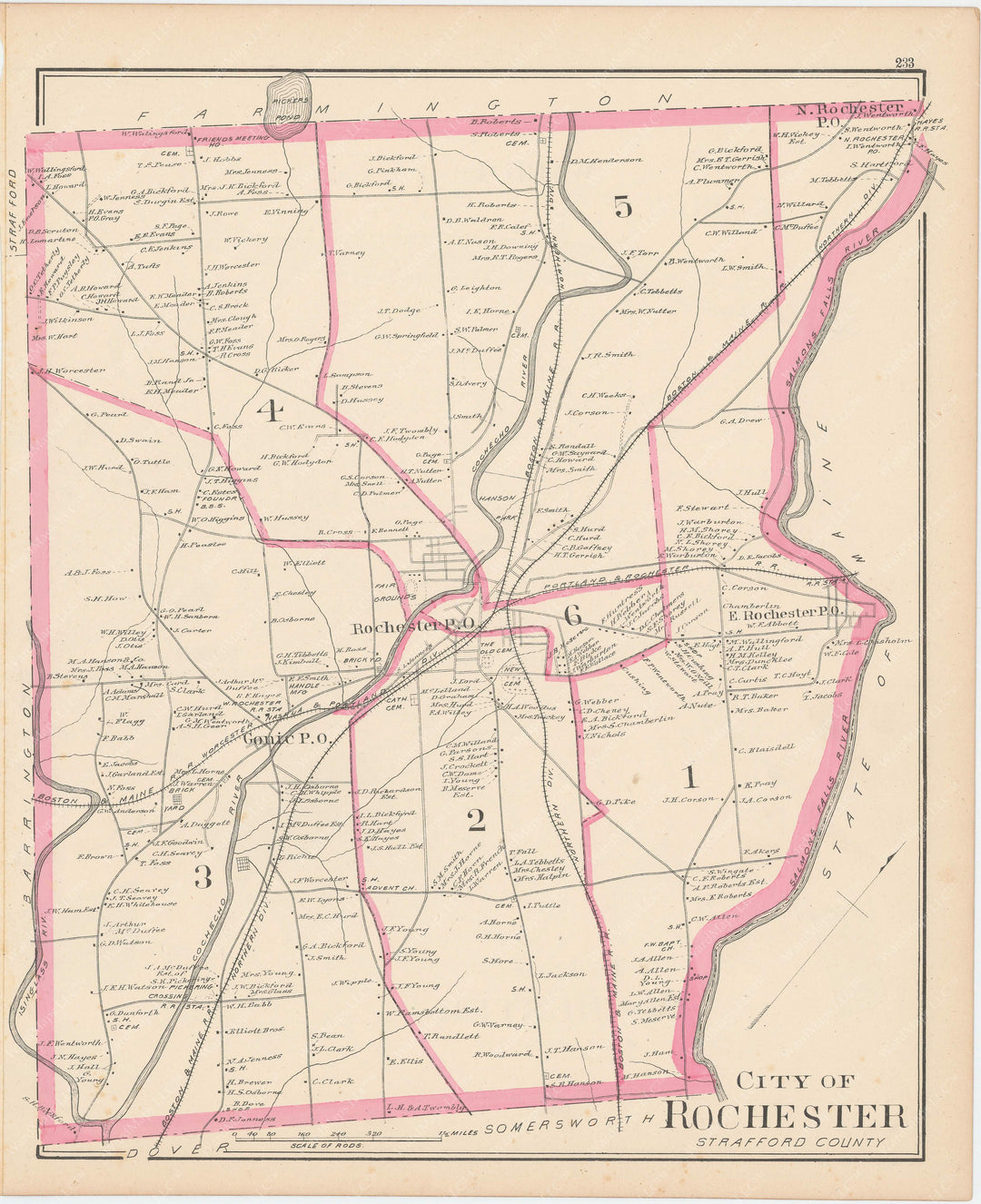 Rochester, New Hampshire 1892