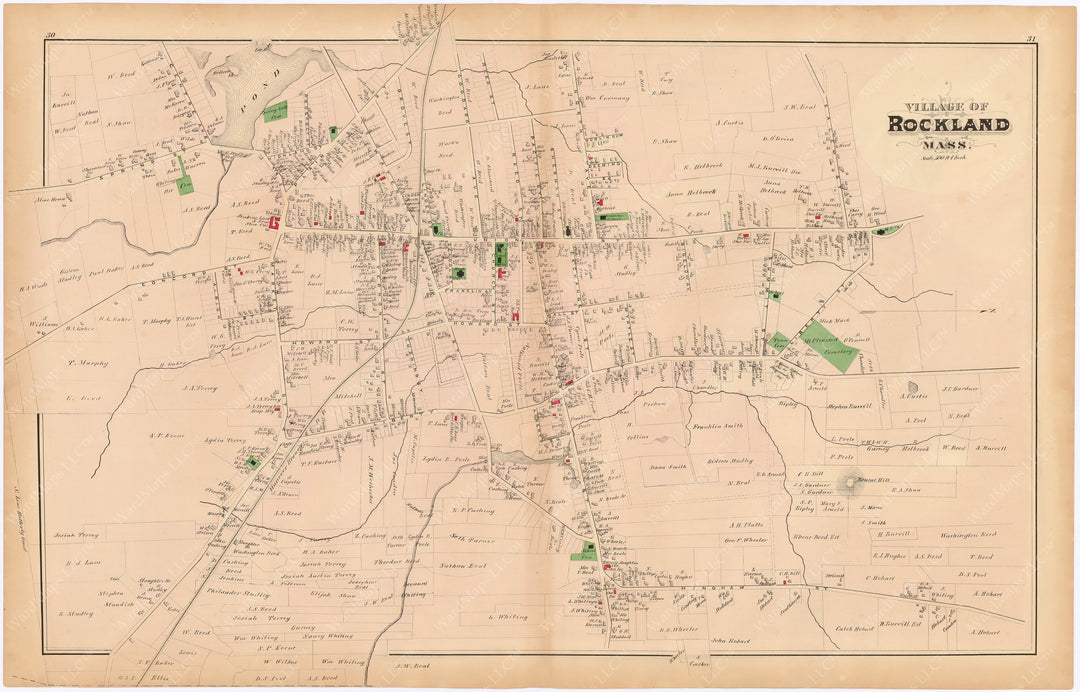 Rockland, Massachusetts 1879