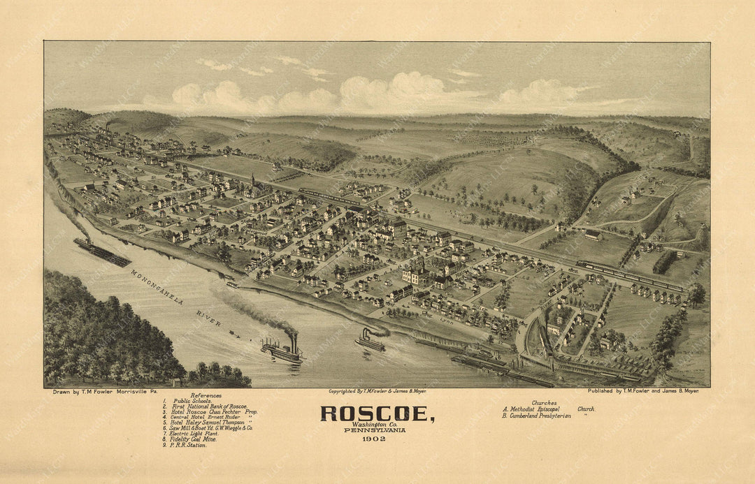 Roscoe, Pennsylvania 1902