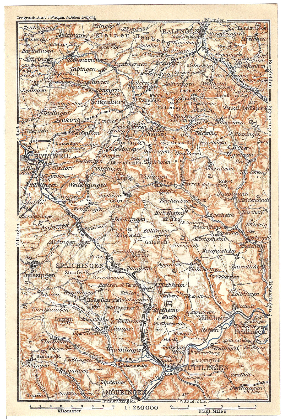 Baden-Wurttemberg (Rottweil Region), Germany 1910